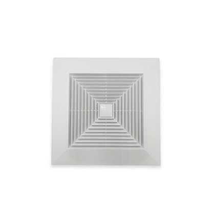 10-Inch Square Bathroom Ventilation & Exhaust Fan - 110 CFM (EZ053-110) - Ezzy Manufacturing