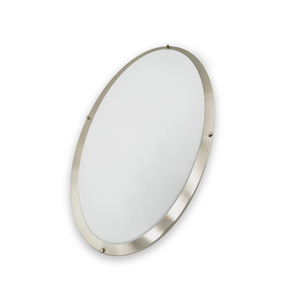 32-Inch Oval Double Ring LED Ceiling Light - 35W Dimmable Flush Mount - Ezzy Manufacturing