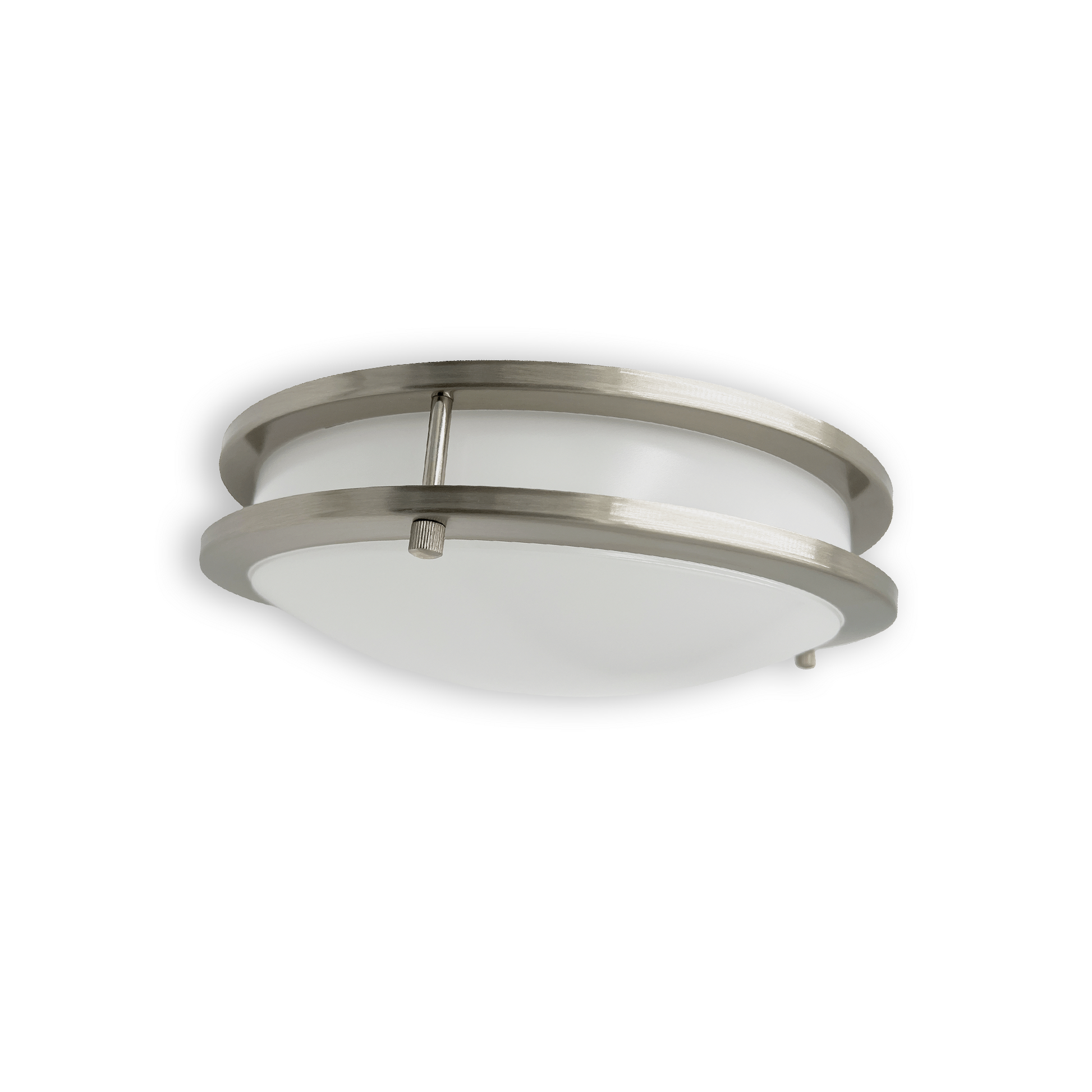 14-Inch Dimmable LED Flush Mount Ceiling Light - 24W Double Ring Design - Ezzy Manufacturing