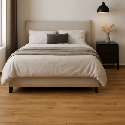 SPC Rigid Core Flooring, Click Lock Floating, Hickory - Free Sample - Ezzy Manufacturing
