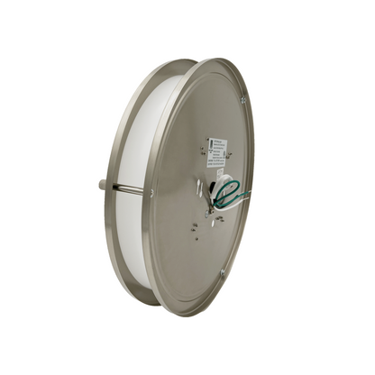 12-Inch Dimmable LED Flush Mount Ceiling Light - 18W Double Ring Design