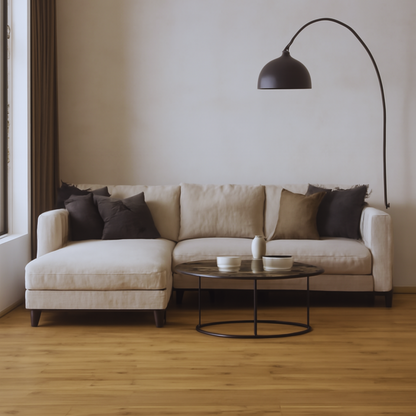 SPC Rigid Core Flooring, Click Lock Floating, Hickory - Free Sample - Ezzy Manufacturing