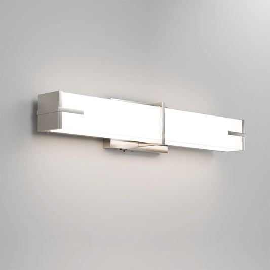 24-Inch LED Modern Vanity Light Fixture - 25W Linear Wall Light Bar - Ezzy Manufacturing