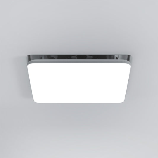 10-Inch Square Exhaust Fan with LED Light - 15W Adjustable - Ezzy Manufacturing