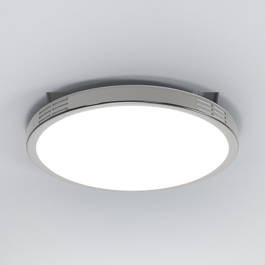 15-Inch Round Exhaust Fan with LED Light - 20W Adjustable - Ezzy Manufacturing