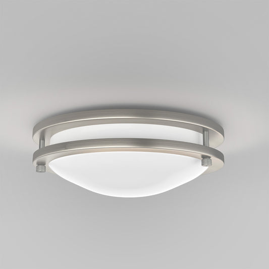 14-Inch Dimmable LED Flush Mount Ceiling Light - 24W Double Ring Design - Ezzy Manufacturing