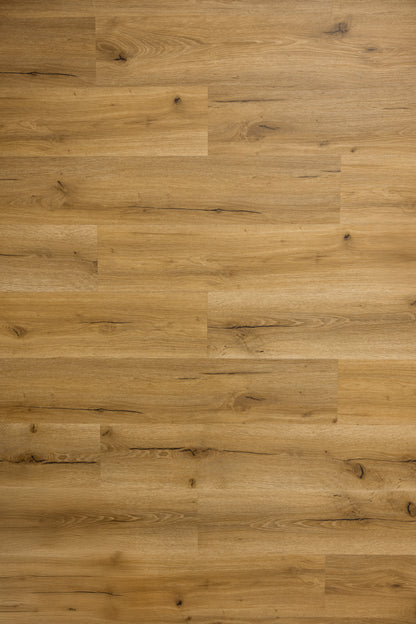 SPC Rigid Core Flooring, Click Lock Floating, Hickory - Free Sample - Ezzy Manufacturing
