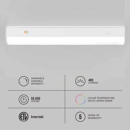 18-Inch LED Under Cabinet Light - 8W - Ezzy Manufacturing