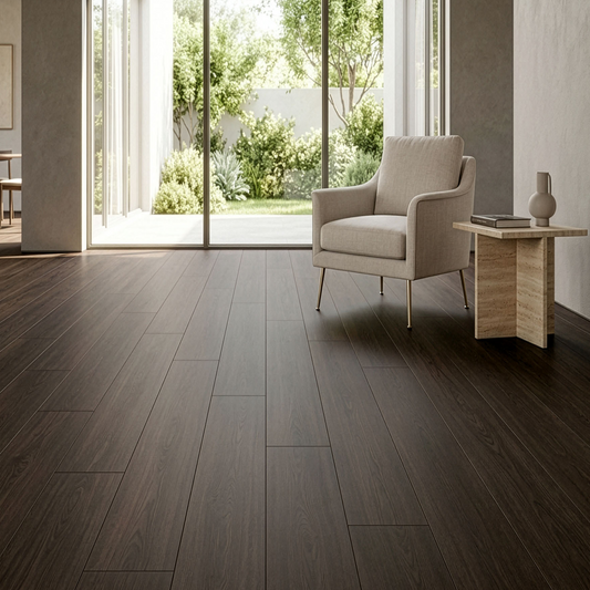 COCOA TIMBER SPC Rigid Core Flooring | 5mm  | 20 MIL | 18.95 SQ FT/Box | Unilin Click Lock - Ezzy Manufacturing