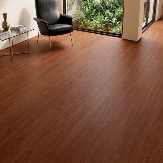 COPPER WOOD SPC Rigid Core Flooring | 5mm  | 20 MIL | 18.95 SQ FT/Box | Unilin Click Lock - Ezzy Manufacturing