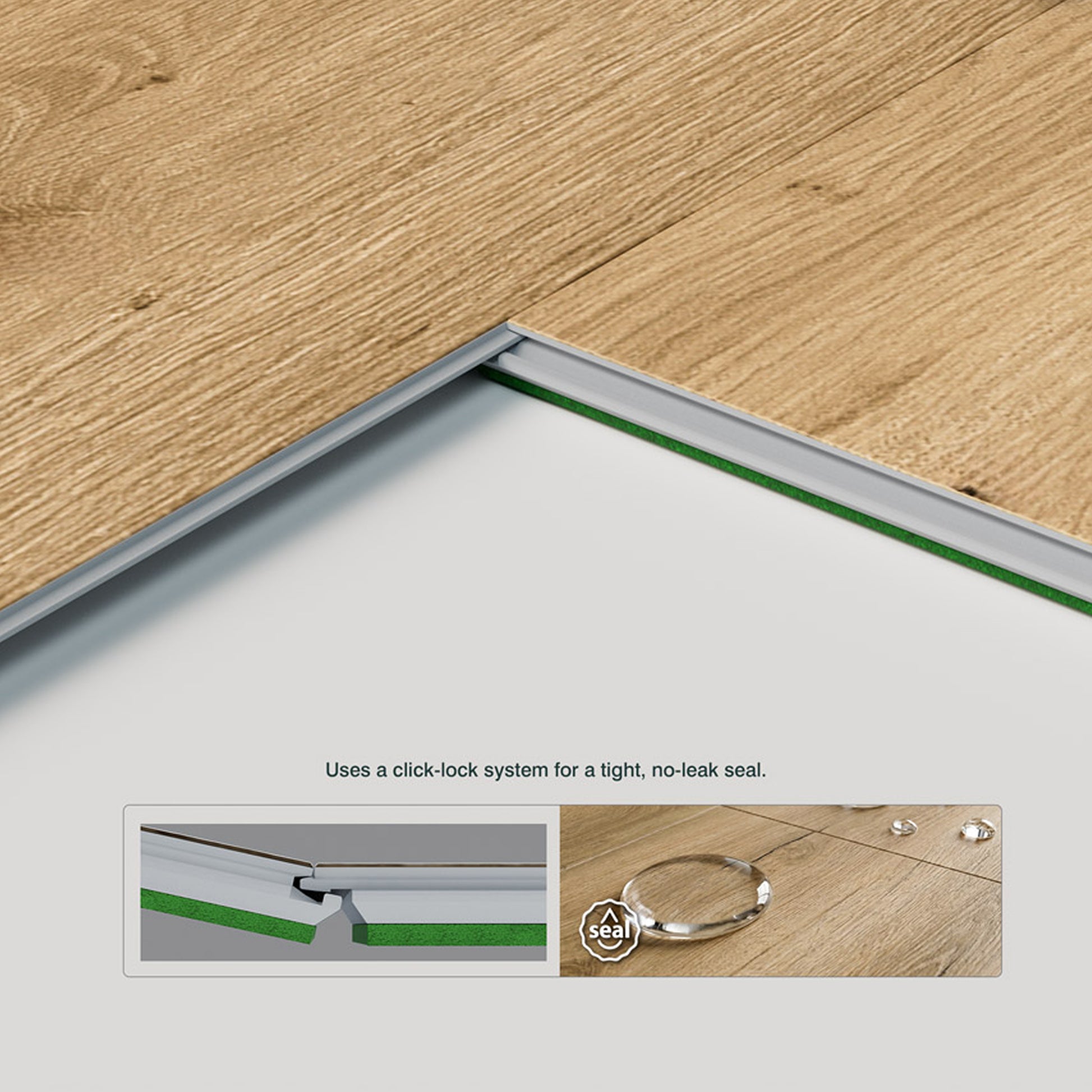 Hickory SPC Rigid Core Flooring | 6.5mm | 20 Mil | 18.95 SQ FT/Box | Unilin Click Lock - Ezzy Manufacturing