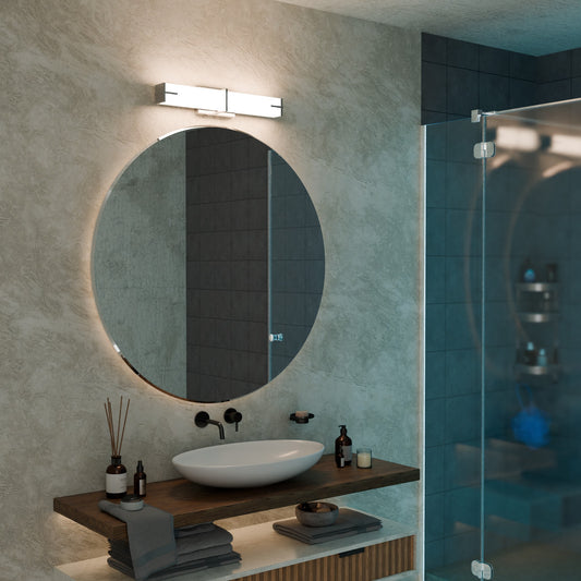 24-Inch LED Modern Vanity Light Fixture - 25W Linear Wall Light Bar - Ezzy Manufacturing