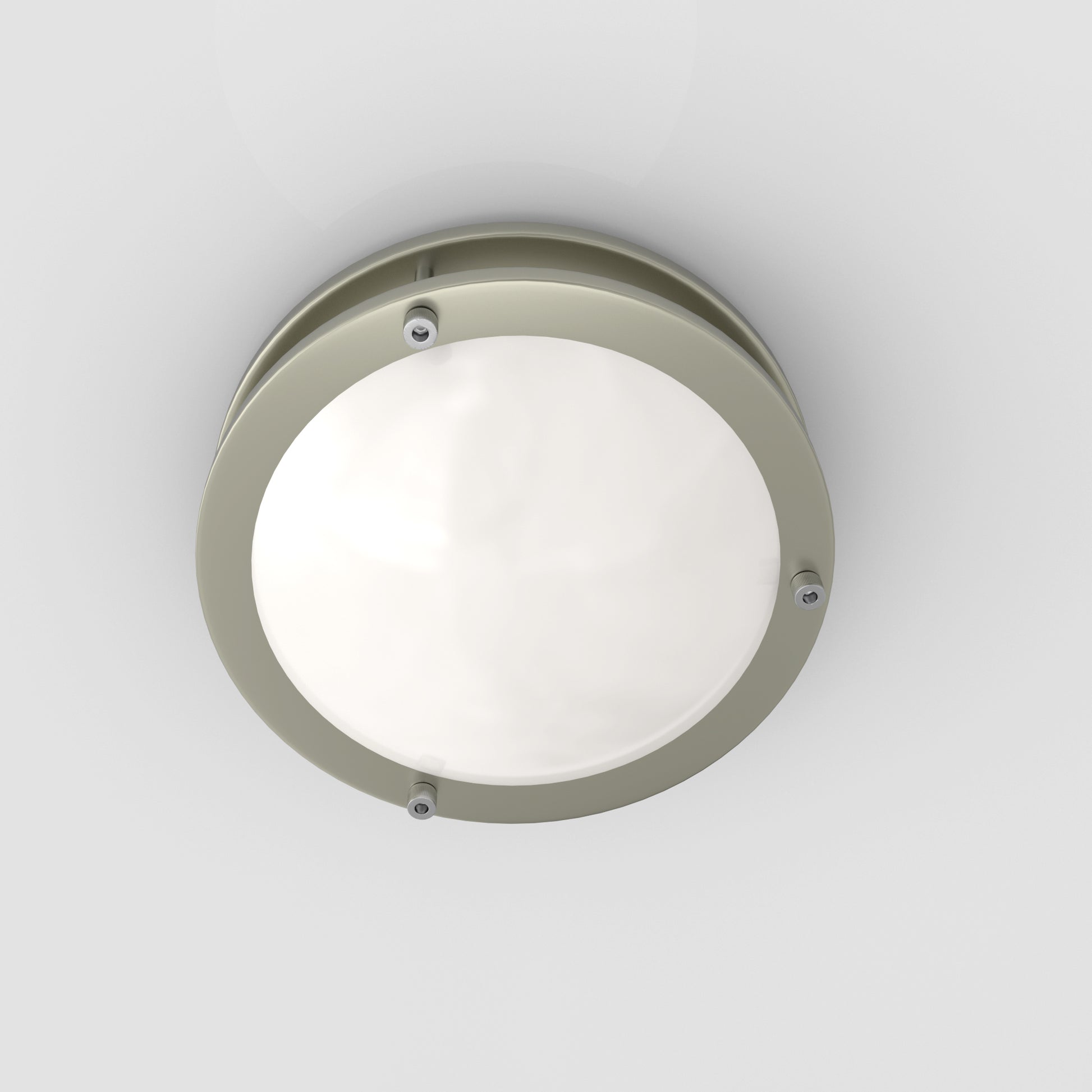 14-Inch Dimmable LED Flush Mount Ceiling Light - 24W Double Ring Design - Ezzy Manufacturing