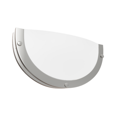 LED Half-Moon Wall Sconce Light - 15W
