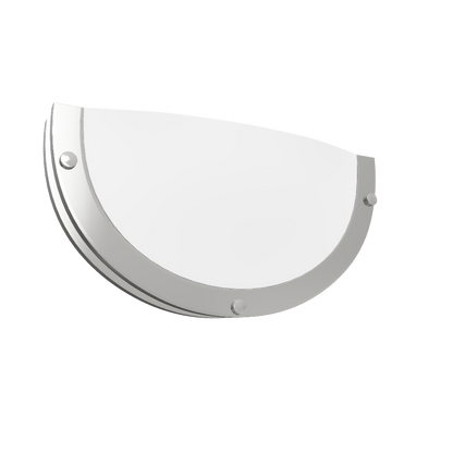 LED Half-Moon Wall Sconce Light - 15W