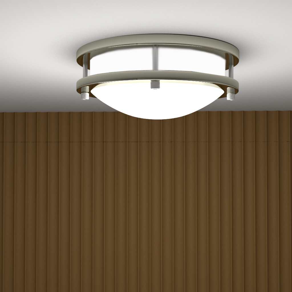 14-Inch Dimmable LED Flush Mount Ceiling Light - 24W Double Ring Design - Ezzy Manufacturing